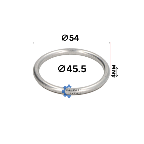 Гарнитура ауспух Abarth Daewoo Fiat Ford Honda Mercedes Mazda Nissan Rover Suzuki Ф45,5 Ф54 4мм