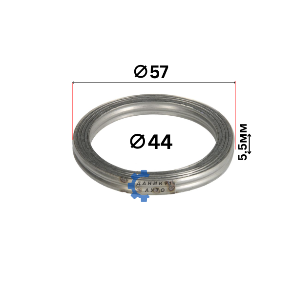 Гарнитура ауспух Toyota Avensis Carina Corolla Ф44 Ф57 5,5мм