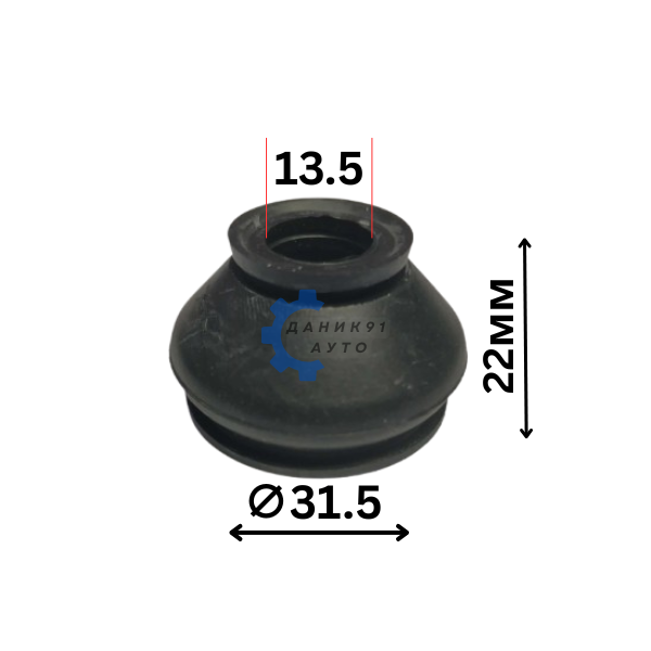 МАНШОН ЗА ШАРНИР НАКРАЙНИК Ф13,5 Ф31,5 22мм