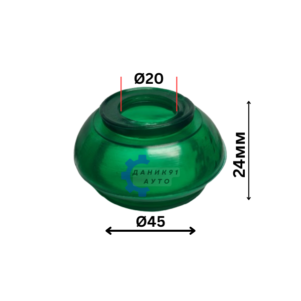 МАНШОН ЗА ШАРНИР НАКРАЙНИК Ф20 Ф45 24мм