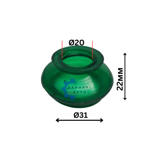 МАНШОН ЗА ШАРНИР НАКРАЙНИК Ф20 Ф31 22мм