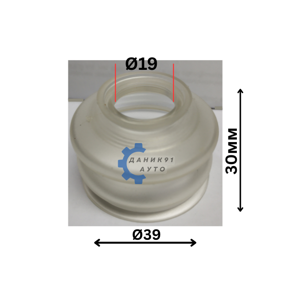 МАНШОН ЗА ШАРНИР НАКРАЙНИК Ф19 Ф39 30мм