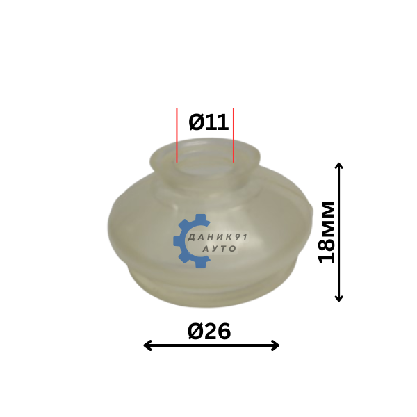 МАНШОН ЗА ШАРНИР НАКРАЙНИК Ф11 Ф26 18мм