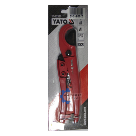 Ножица за PVC тръби YATO, Ф 32