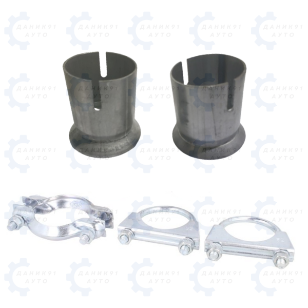 Снадки и скоби ауспух Ф48 Ф52 Ф63 Peugeot, Renault Citroen - комплект